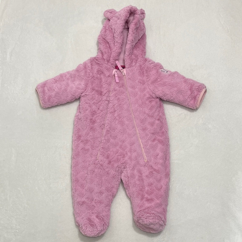 Weatherproof Baby Girl Snowsuit Bunting Size 6-9 Months